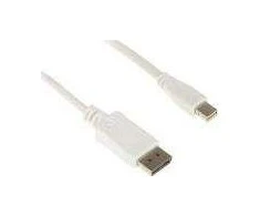 Kabelis InLine Rodyti Port Mini - DisplayPort 1m balta (17131)