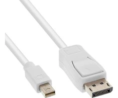 Kabelis InLine Rodyti Port Mini - DisplayPort 1.5m balta (17134)