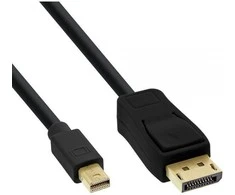 Kabelis InLine Rodyti Port Mini - DisplayPort 1m juodas (17131S)