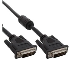 Kabelis InLine DVI- D - DVI- D 10m juoda (17779)