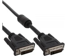 Kabelis InLine DVI- D - DVI- D 5m juoda (17775)