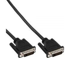 Kabelis InLine DVI- D - DVI- D 5m juoda (17775A)