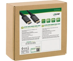 Kabelis InLine HDMI - HDMI 30 m juodas