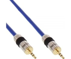 Kabelis InLine Jack 3,5 mm - Jack 3,5 mm 7m mėlyna (99958P)