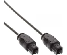 Kabelis InLine Toslink - Toslink 5m juodas (89925)