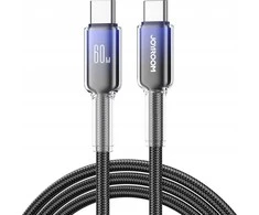 Joyroom S-A42 60W USB-C kabelis 1.2m juodos spalvos