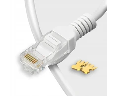 Oem Patchcord CAT5e UTP tinklo kabelis (sujungimo laidas), 5 m, pilkas