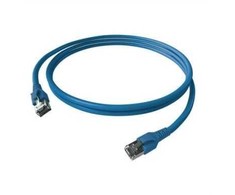 „EasyLan FlexBoot“ Cat.6A jungiamasis kabelis, S/FTP, mėlynas, 7,5 m