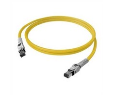 „EasyLan VarioBoot“ Cat.6A pataisos kabelis, S/FTP, geltonas, 3 m