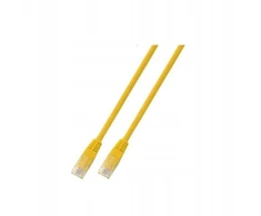 Securitynet PATCHCORD RJ45 U/UTP 5E PVC CCA ŻÓŁ 5