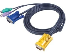 Aten KVM kabeliai, 3m, Juodieji (2L5202P)