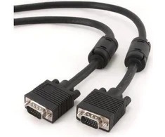 LANBERG CA-VGAC-10CC-0150-B laidas VGA M/M ekranuotas feritu 15m juodas