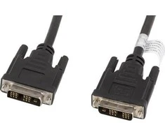 LANBERG kabelis DVI-D M 18+1 DVI-D M 18+1 3m juodas viengubas jungtis
