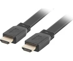 LANBERG CA-HDMI-21CU-0050-BK laidas HDMI M/M V2.0 5M Juodas Butas