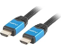 LANBERG CA-HDMI-20CU-0030-BL Lanberg kabelis HDMI M/M V2.0 3m Juodas Premium
