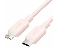 Kabelis USB Vention USB-C - Lightning 2 m Rožinė (S9913821)