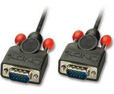 Kabelis Lindy D-Sub (VGA) - D-Sub (VGA) 5m juoda (31443)