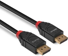 DisplayPort Kabelis - LINDY Aktyvus DisplayPort 1.4 Kabelis, 7680x4320@60Hz, 7.5 m, Juodas