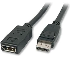 Kabelis Lindy DisplayPort – DisplayPort 2m juoda (41331)