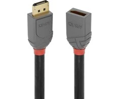 DisplayPort Kabelis - LINDY aktyvus DisplayPort 1.2 Kabelis, 15 m, Juodas