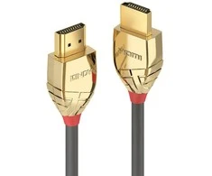 HDMI kabelis - LINDY Gold Line Didelės Spartos HDMI Kabelis M/M, 3 m, Pilkas