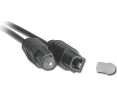 Kabelis Lindy Toslink - Toslink 10m pilka (TosLink SPDIF Digital Optical)