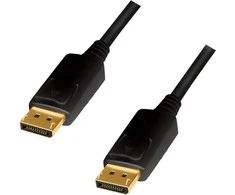 LogiLink DisplayPort 1.2 M/M 3.0m juoda
