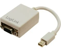 „Logilink Mini DisplayPort“ į VGA adapteriai: HD DSUB 15 kontaktų FM, „Mini DisplayPort M“