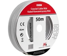MACLEAN MCTV-571 Maclean MCTV-571 Satellite coaxial cable 1.0CCS RG6 50M