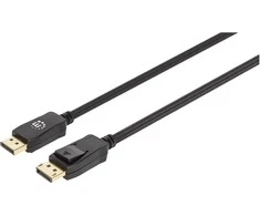 Kabelis Manhattan Rodyti Uostas - DisplayPort 2m juoda (353618)
