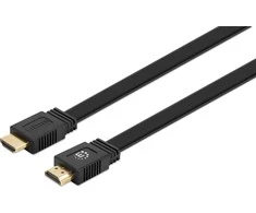 Manhattan MH 355612 HDMI/HDMI FLAT 4K/60Hz M/M 2.0m kabelis