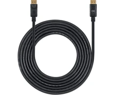 Manhattan 8K@60Hz DisplayPort DP 1.4 kabelis, 2.0m, Palaiko 4K@144Hz, HDR, Paauksuoti kontaktai, juodas, 355575