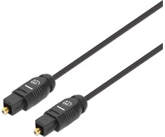 Kabelis Manhattan Toslink - Toslink 3m juodas (356084)