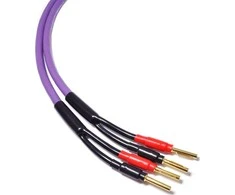 Kabelis Melodika Bananai x2 - Banana x2 5m violetinė