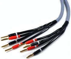 Kabelis Melodika Bananai x4 - Banana x4 2m pilka