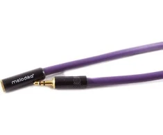 Kabelis Melodika Jack 3.5mm - Jack 3.5mm 8m violetinė