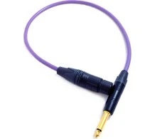 Kabelis Melodika Jack 6,3mm - XLR 8m violetinė