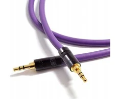 Kabelis Melodika Jack 3.5mm - Jack 3.5mm 12m violetinė (MELO-MDMJ120)