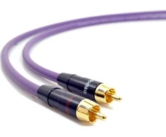 Kabelis Melodika RCA (Cinch) x2 - RCA (Cinch) x2 5m violetinė