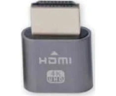 MicroConnect 4K HDMI fiktyvus kabelis, pilkas