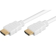 Kabelis MicroConnect HDMI – HDMI 0,5m balta (HDM19190.5V1.4W)
