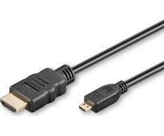 Kabelis MicroConnect HDMI Micro - HDMI 5m juoda (HDM19195V2.0D)