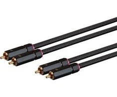 Kabelis Monoprice MONOPRICE Onix Series - Vyriškas RCA x2 - 0,9m