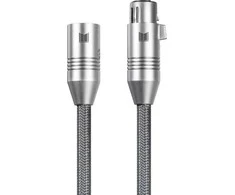 Monoprice XLR - XLR 2m pilkas kabelis