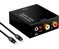 Adapteris. AV Mozos DAC01 RCAToslink RCA x