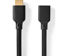 Kabelis Nedis CVGB35090BK10 kabelis HDMI 1 m HDMI Typu A (Standard) Juodas