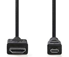 Kabelis Nedis HDMI – HDMI 2m juoda (CVGB34700BK20)
