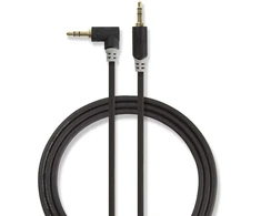 Nedis Stereo Audio kabelis jack 3.5 mm (M) - jack 3.5 mm (M) 1.00 m juoda