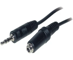 Kabelis Nedis S/CONN maximum connectivity 3,5 mm - 3,5 mm 1,5 m garso kabelis 1,5 m Juodas (30805-1.5)