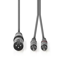 Nedis" subalansuotas garso kabelis XLR